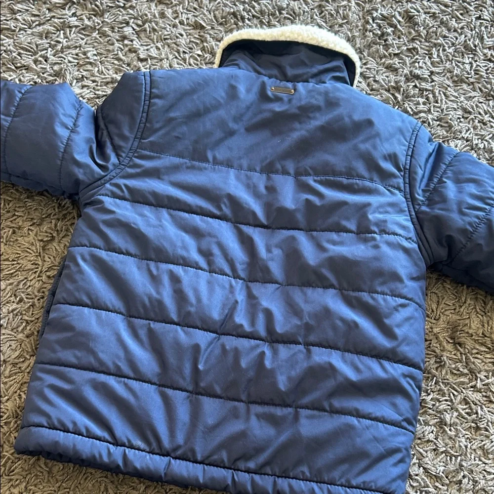 Janie and Jack Toddler Kids Navy Puffer Jacket Size 3-4